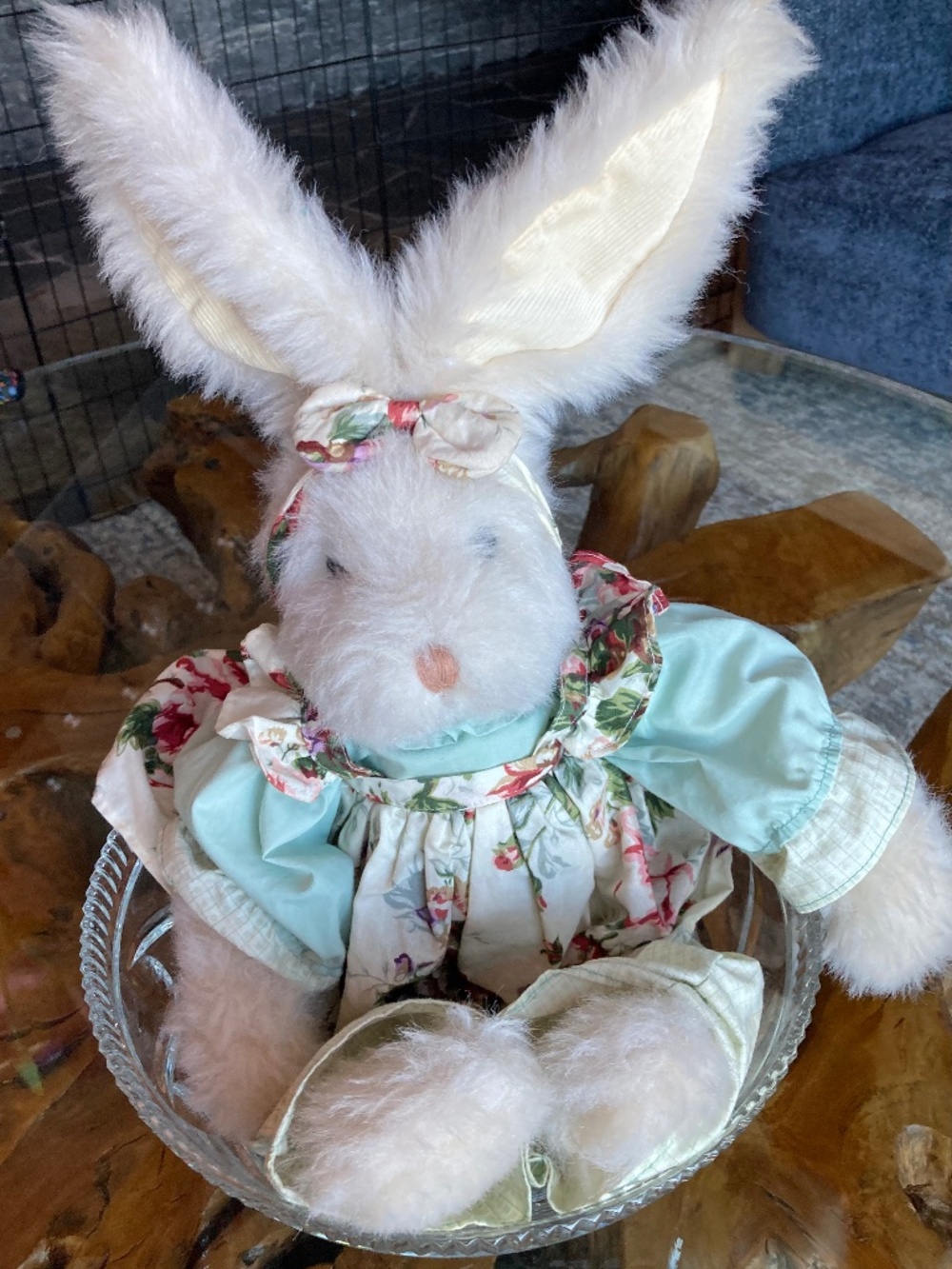 Bunny Dressed in Florals